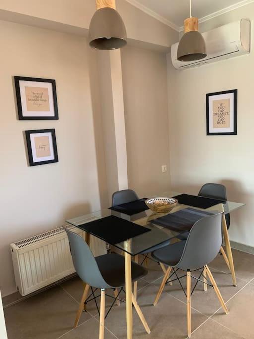 דירות Nea Palatia Attic View Palatia מראה חיצוני תמונה