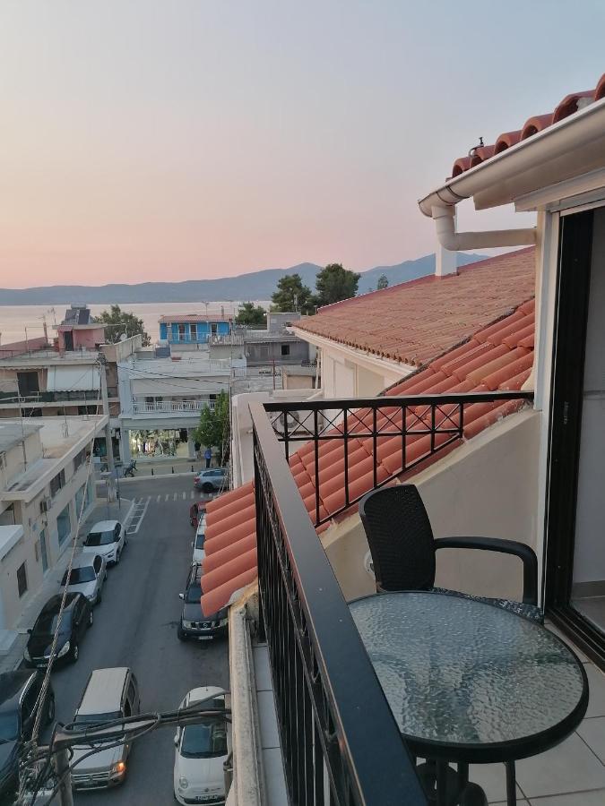 דירות Nea Palatia Attic View Palatia מראה חיצוני תמונה